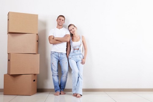 Professional movers assisting with a move in Hammersmith