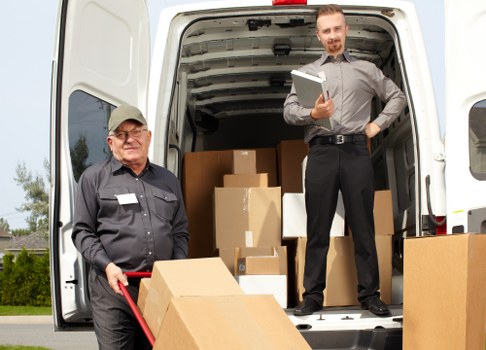 Customer service representative from Hammersmith Man with Van