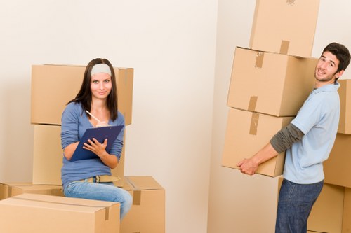 Hammersmith Man with Van assisting clients with their move